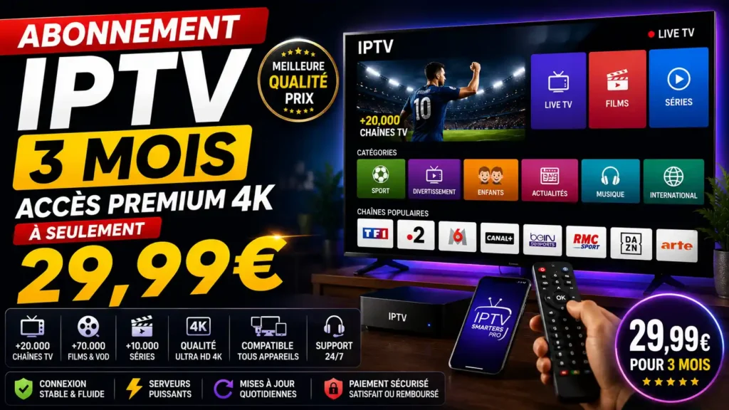 Abonnement IPTV