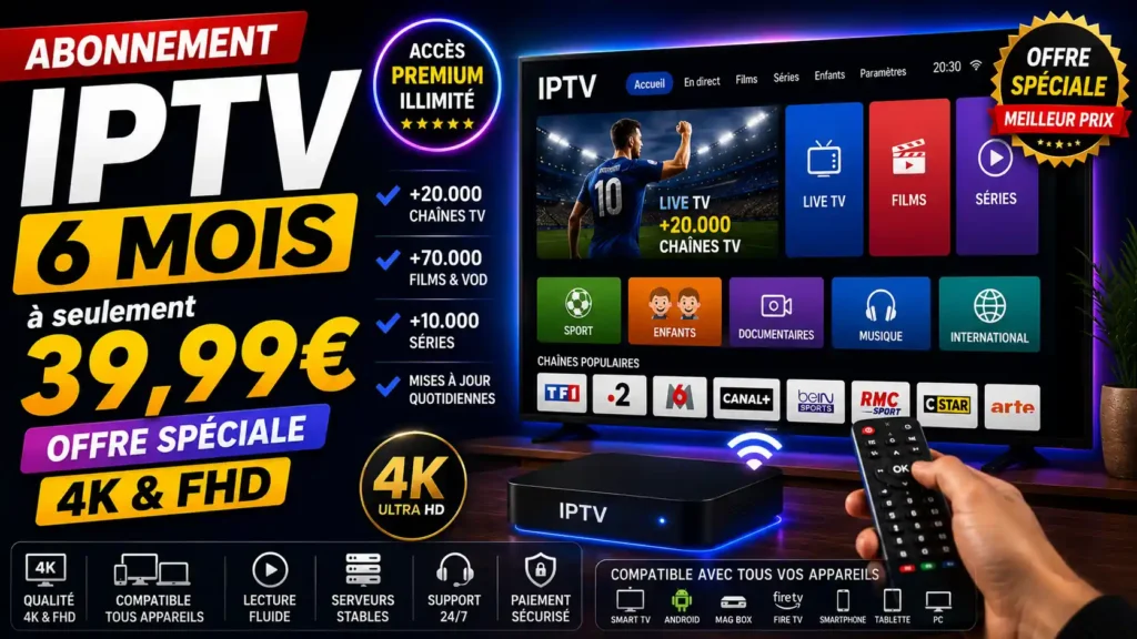 Abonnement IPTV