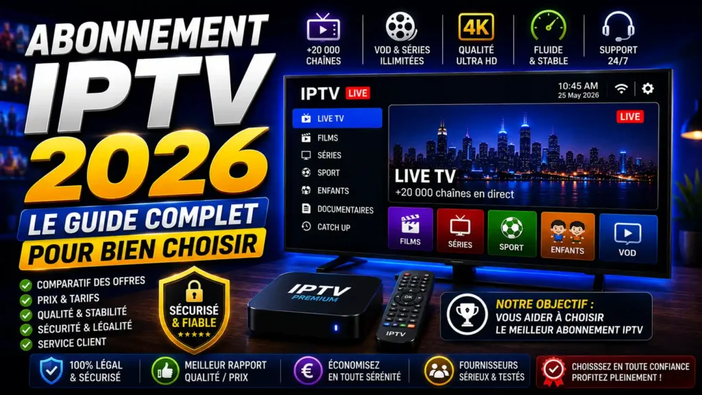 Abonnement IPTV